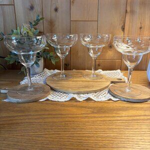Princess House "Heritage" Margarita Glasses - Set of 4